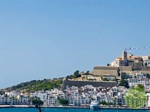 Ausblick auf Ibiza-Dalt Villa