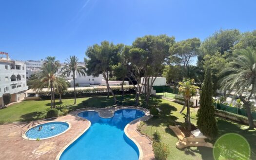 Ausblick vom Balkon