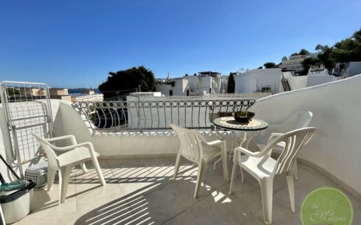 Dachterrasse mit Meerblick