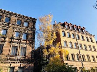 Bayern, Nürnberg, St. Johannis, Denkmalschutz, Wohnung 56 qm, Anno 1910